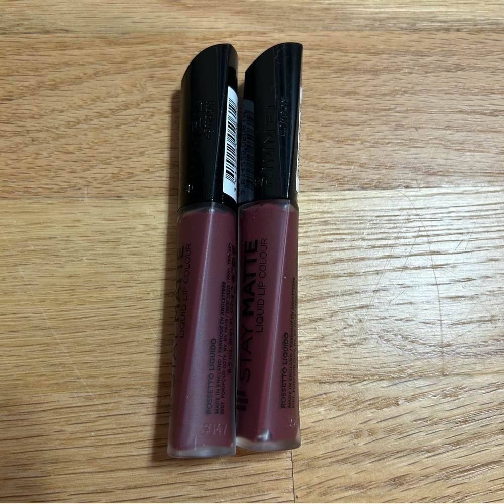 Rimmel Stay Matte Liquid Lip Color Bundle 860 Trust You Pink Purple